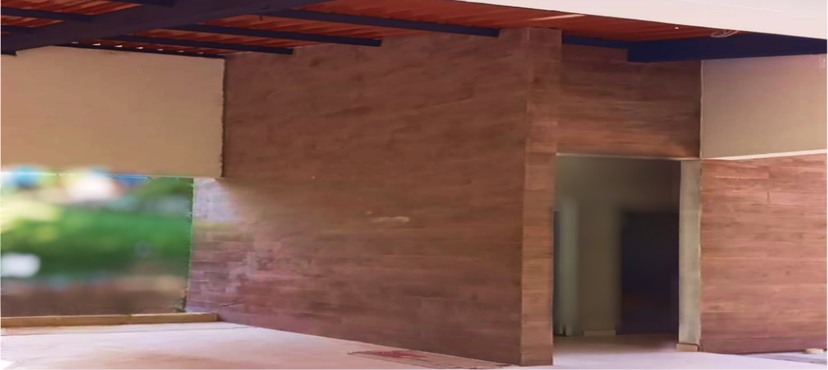 piscina em construção